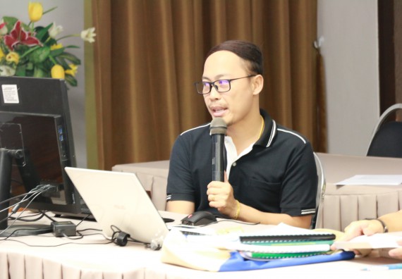 ภาพกิจกรรม คณะวิทยาศาสตร์และเทคโนโลยี จัดประชุมเพี่อเตรียมความพร้อมสำหรับการจัดทำรายงานประเมินตนเอง ระดับหลักสูตร ประจำปีการศึกษา 2561 (รอบ 9 เดือน)