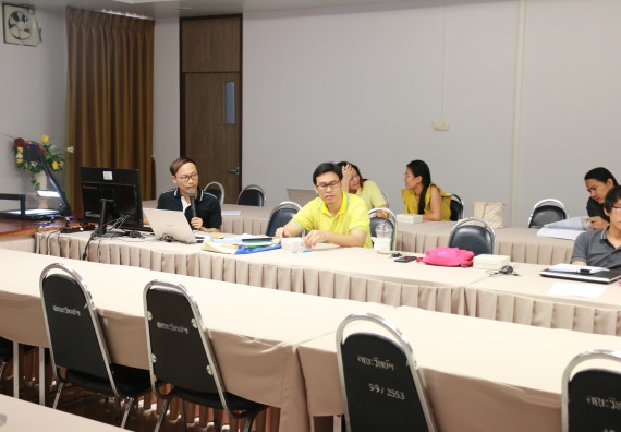 ภาพกิจกรรม คณะวิทยาศาสตร์และเทคโนโลยี จัดประชุมเพี่อเตรียมความพร้อมสำหรับการจัดทำรายงานประเมินตนเอง ระดับหลักสูตร ประจำปีการศึกษา 2561 (รอบ 9 เดือน)