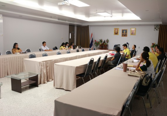 ภาพกิจกรรม คณะวิทยาศาสตร์และเทคโนโลยี จัดประชุมเพี่อเตรียมความพร้อมสำหรับการจัดทำรายงานประเมินตนเอง ระดับหลักสูตร ประจำปีการศึกษา 2561 (รอบ 9 เดือน)