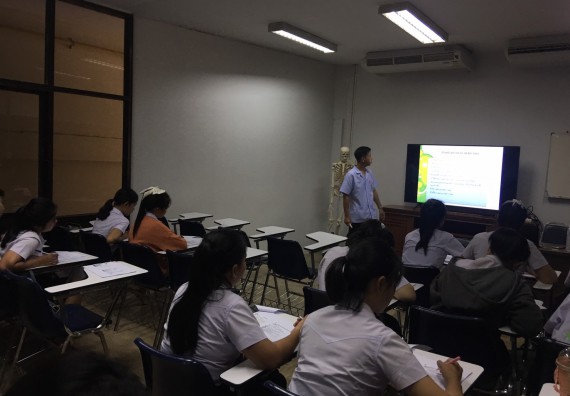 ภาพกิจกรรม โปรแกรมวิชาสาธารณสุขศาสตร์ จัดอบรมการเตรียมความพร้อมก่อนออกฝึกประสบการณ์วิชาชีพสาธารณสุข