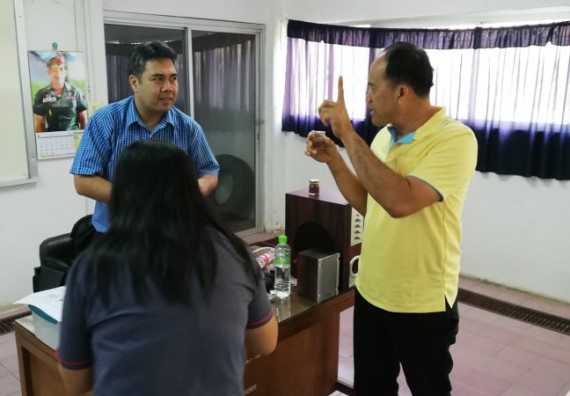 ภาพกิจกรรม โปรแกรมวิชาวิทยาศาสตร์และเทคโนโลยีการอาหาร จัดอบรมเชิงปฏิบัติการ เรื่อง การยืดอายุการเก็บรักษาผลิตภัณฑ์จากข้าวให้กับกลุ่มผลิตภัณฑ์แปรรูปข้าวสร้อยสุวรรณ