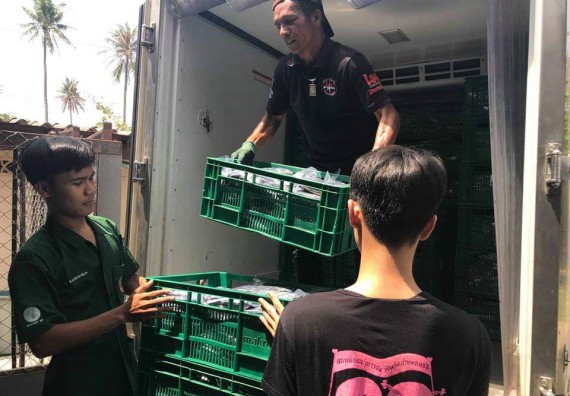 ภาพกิจกรรม โปรแกรมวิชาชีววิทยา	จัดโครงการพัฒนาบัณฑิตทางชีววิทยาที่ตอบสนองอุตสาหกรรมกับบริษัท ราชาพาณิชย์ ฟู๊ด จำกัด