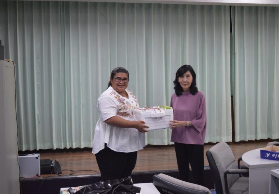 ภาพกิจกรรม คณะวิทยาศาสตร์และเทคโนโลยี เข้าร่วมการจัดการความรู้ เรื่อง การสกัดขุมความรู้และแก่นความรู้ให้กับบุคลากรของมหาวิทยาลัย