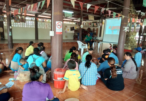 ภาพกิจกรรม โปรแกรมวิชาเกษตรศาสตร์จัดอบรมเรื่อง การคำนวณสูตรอาหารสัตว์และการแปรรูปผลิตภัณฑ์