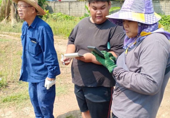 ภาพกิจกรรม โปรแกรมวิชาชีววิทยา	จัดโครงการพัฒนาบัณฑิตทางชีววิทยาที่ตอบสนองอุตสาหกรรมกับจำนงค์ ฟาร์ม อำเภอพาน จังหวัดเชียงราย