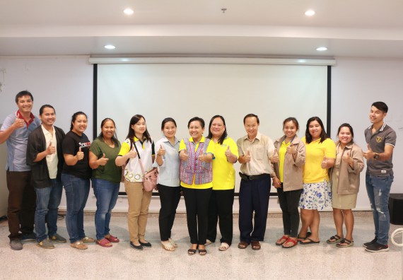 ภาพกิจกรรม คณะวิทยาศาสตร์และเทคโนโลยี จัดกิจกรรมแลกเปลี่ยนเรียนรู้เรื่องความสำเร็จในการลงพื้นที่เพื่อเก็บข้อมูลวิจัย