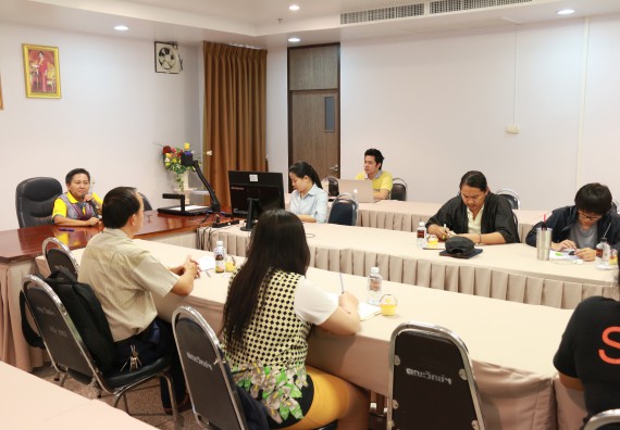 ภาพกิจกรรม คณะวิทยาศาสตร์และเทคโนโลยี จัดกิจกรรมแลกเปลี่ยนเรียนรู้เรื่องความสำเร็จในการลงพื้นที่เพื่อเก็บข้อมูลวิจัย