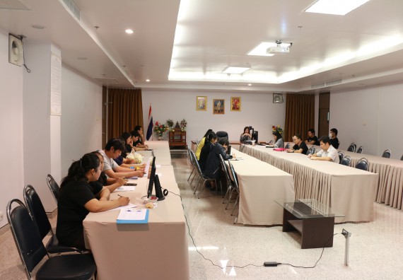 ภาพกิจกรรม คณะวิทยาศาสตร์และเทคโนโลยี จัดประชุมหารือการจัดงานสัปดาห์วิทยาศาสตร์แห่งชาติ ส่วนภูมิภาค ประจำปี 2562