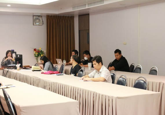 ภาพกิจกรรม คณะวิทยาศาสตร์และเทคโนโลยี จัดประชุมหารือการจัดงานสัปดาห์วิทยาศาสตร์แห่งชาติ ส่วนภูมิภาค ประจำปี 2562