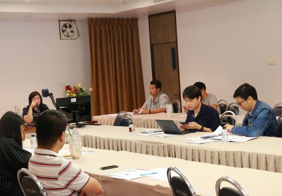 ภาพกิจกรรม คณะวิทยาศาสตร์และเทคโนโลยี จัดประชุมเพื่อเตรียมการติดตามผลการดำเนินโครงการยุทธศาสตร์