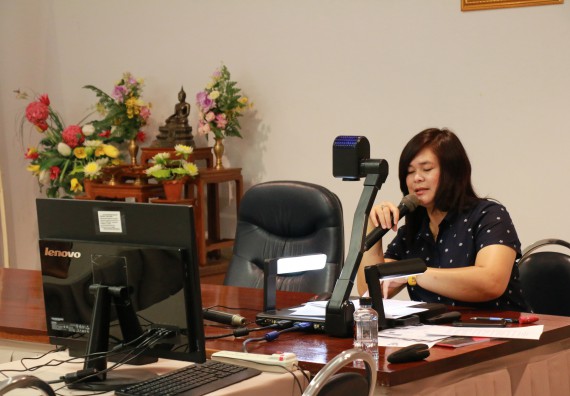 ภาพกิจกรรม คณะวิทยาศาสตร์และเทคโนโลยี จัดประชุมเพื่อเตรียมการติดตามผลการดำเนินโครงการยุทธศาสตร์