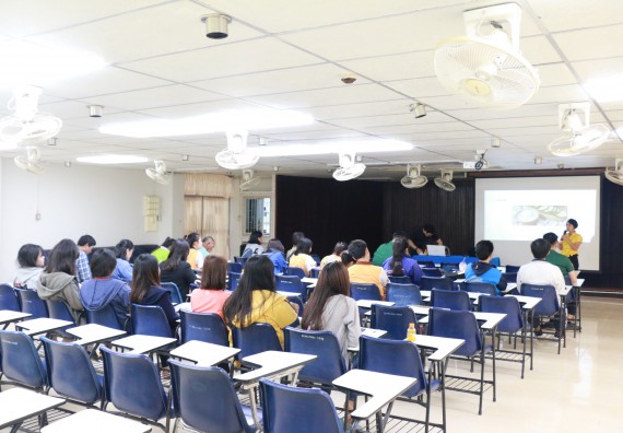 ภาพกิจกรรม คณะวิทยาศาสตร์และเทคโนโลยี จัดอบรมเชิงปฏิบัติการ เรื่อง การถ่ายทอดองค์ความรู้และนวัตกรรมที่ใช้ประโยชน์และแก้ปัญหาแก่ชุมชน