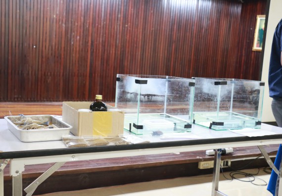 ภาพกิจกรรม คณะวิทยาศาสตร์และเทคโนโลยี จัดอบรมเชิงปฏิบัติการ เรื่อง การถ่ายทอดองค์ความรู้และนวัตกรรมที่ใช้ประโยชน์และแก้ปัญหาแก่ชุมชน