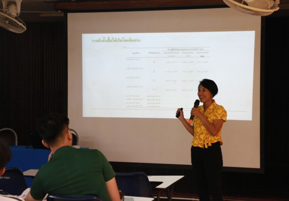 ภาพกิจกรรม คณะวิทยาศาสตร์และเทคโนโลยี จัดอบรมเชิงปฏิบัติการ เรื่อง การถ่ายทอดองค์ความรู้และนวัตกรรมที่ใช้ประโยชน์และแก้ปัญหาแก่ชุมชน