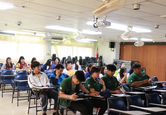 ภาพกิจกรรม คณะวิทยาศาสตร์และเทคโนโลยี จัดอบรมเชิงปฏิบัติการ เรื่อง การถ่ายทอดองค์ความรู้และนวัตกรรมที่ใช้ประโยชน์และแก้ปัญหาแก่ชุมชน