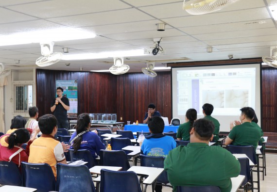 ภาพกิจกรรม คณะวิทยาศาสตร์และเทคโนโลยี จัดอบรมเชิงปฏิบัติการ เรื่อง การถ่ายทอดองค์ความรู้และนวัตกรรมที่ใช้ประโยชน์และแก้ปัญหาแก่ชุมชน