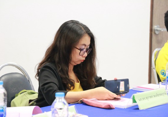 ภาพกิจกรรม โปรแกรมวิชาวิทยาศาสตร์สิ่งแวดล้อม จัดตรวจประเมินคุณภาพภายใน ระดับหลักสูตรวิทยาศาสตร์สิ่งแวดล้อม ประจำปีการศึกษา 2561