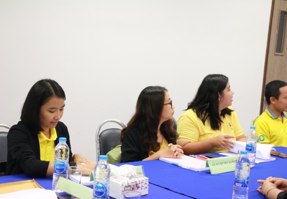 ภาพกิจกรรม โปรแกรมวิชาวิทยาศาสตร์สิ่งแวดล้อม จัดตรวจประเมินคุณภาพภายใน ระดับหลักสูตรวิทยาศาสตร์สิ่งแวดล้อม ประจำปีการศึกษา 2561