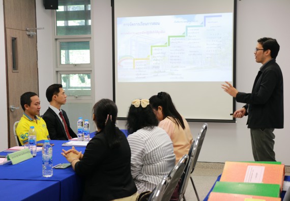 ภาพกิจกรรม โปรแกรมวิชาวิทยาศาสตร์สิ่งแวดล้อม จัดตรวจประเมินคุณภาพภายใน ระดับหลักสูตรวิทยาศาสตร์สิ่งแวดล้อม ประจำปีการศึกษา 2561