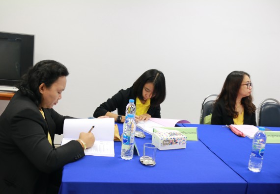 ภาพกิจกรรม โปรแกรมวิชาวิทยาศาสตร์สิ่งแวดล้อม จัดตรวจประเมินคุณภาพภายใน ระดับหลักสูตรวิทยาศาสตร์สิ่งแวดล้อม ประจำปีการศึกษา 2561