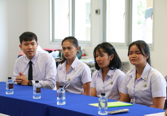ภาพกิจกรรม หลักสูตรเคมี (ค.บ.) จัดตรวจประเมินคุณภาพภายในระดับหลักสูตรเคมี (ค.บ.) ประจำปีการศึกษา 2561