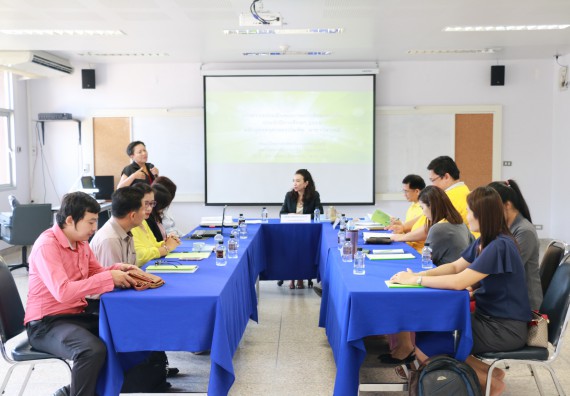 ภาพกิจกรรม หลักสูตรเคมี (ค.บ.) จัดตรวจประเมินคุณภาพภายในระดับหลักสูตรเคมี (ค.บ.) ประจำปีการศึกษา 2561