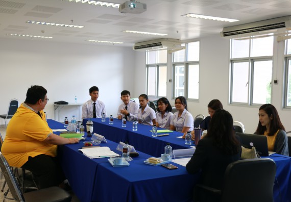 ภาพกิจกรรม หลักสูตรเคมี (ค.บ.) จัดตรวจประเมินคุณภาพภายในระดับหลักสูตรเคมี (ค.บ.) ประจำปีการศึกษา 2561