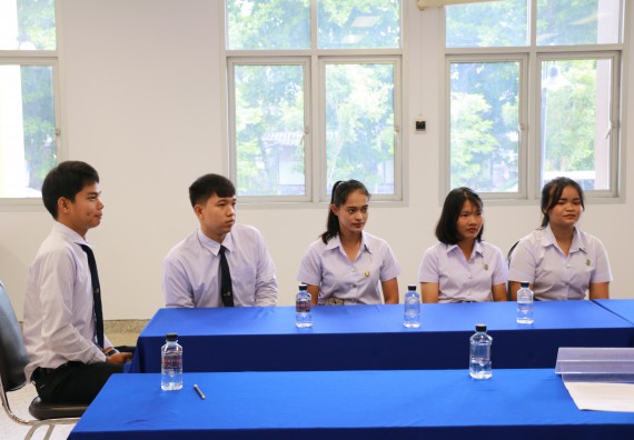 ภาพกิจกรรม หลักสูตรเคมี (ค.บ.) จัดตรวจประเมินคุณภาพภายในระดับหลักสูตรเคมี (ค.บ.) ประจำปีการศึกษา 2561