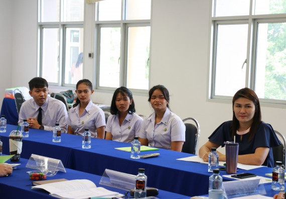 ภาพกิจกรรม หลักสูตรเคมี (ค.บ.) จัดตรวจประเมินคุณภาพภายในระดับหลักสูตรเคมี (ค.บ.) ประจำปีการศึกษา 2561