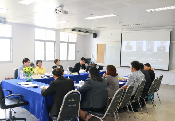 ภาพกิจกรรม หลักสูตรวิทยาการคอมพิวเตอร์ จัดตรวจประเมินคุณภาพภายใน ระดับหลักสูตรวิทยาการคอมพิวเตอร์ ประจำปีการศึกษา 2561