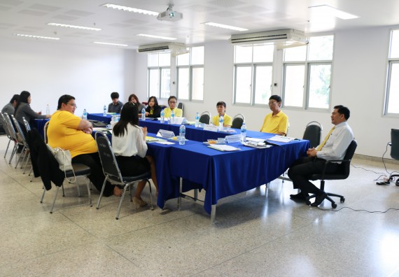 ภาพกิจกรรม หลักสูตรเคมี (วท.บ.) จัดตรวจประเมินคุณภาพภายใน ระดับหลักสูตรเคมี (วท.บ.) ประจำปีการศึกษา 2561