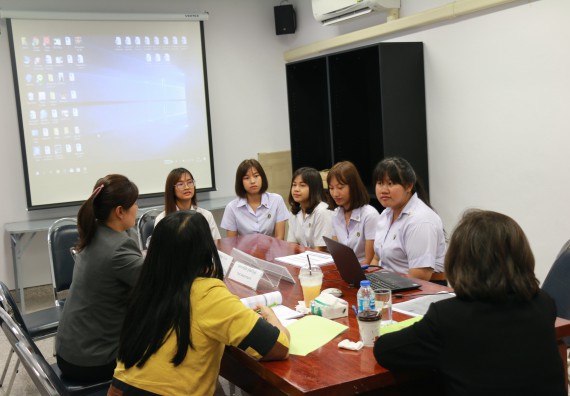 ภาพกิจกรรม หลักสูตรชีววิทยา จัดตรวจประเมินคุณภาพภายใน ระดับหลักสูตรชีววิทยา ประจำปีการศึกษา 2561