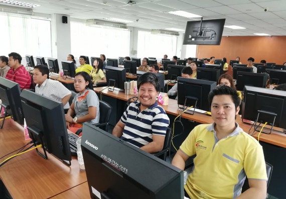 ภาพกิจกรรม คณะวิทยาศาสตร์และเทคโนโลยี เข้าร่วมประชุมผู้ใช้ระบบสารสนเทศ เรื่อง การอบรมการใช้งานระบบสารสนเทศเกี่ยวกับแฟ้มสะสมผลงานของพนักงานมหาวิทยาลัยสายสนับสนุน