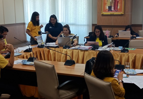 ภาพกิจกรรม คณะวิทยาศาสตร์และเทคโนโลยี เข้าร่วมนำเสนอผลการดำเนินงานโครงการตามยุทธศาสตร์มหาวิทยาลัยราชภัฏเพื่อการพัฒนาท้องถิ่น ประจำปีงบประมาณ 2562