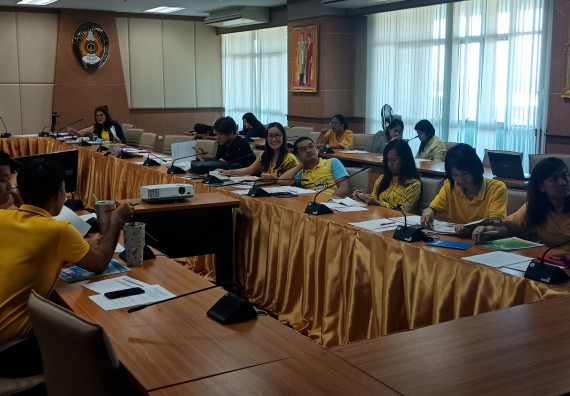 ภาพกิจกรรม คณะวิทยาศาสตร์และเทคโนโลยี เข้าร่วมนำเสนอผลการดำเนินงานโครงการตามยุทธศาสตร์มหาวิทยาลัยราชภัฏเพื่อการพัฒนาท้องถิ่น ประจำปีงบประมาณ 2562