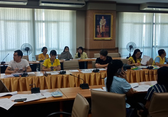 ภาพกิจกรรม คณะวิทยาศาสตร์และเทคโนโลยี เข้าร่วมนำเสนอผลการดำเนินงานโครงการตามยุทธศาสตร์มหาวิทยาลัยราชภัฏเพื่อการพัฒนาท้องถิ่น ประจำปีงบประมาณ 2562