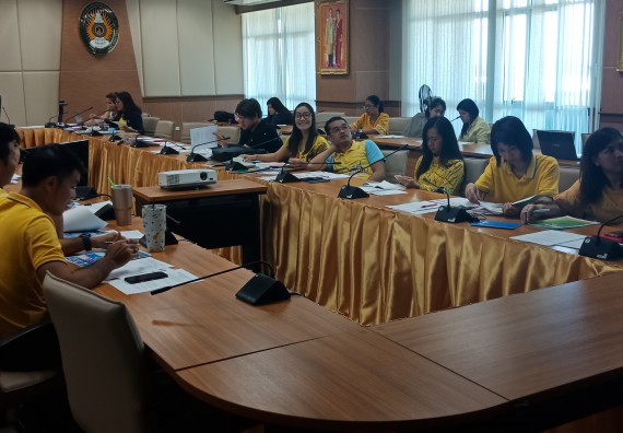 ภาพกิจกรรม คณะวิทยาศาสตร์และเทคโนโลยี เข้าร่วมนำเสนอผลการดำเนินงานโครงการตามยุทธศาสตร์มหาวิทยาลัยราชภัฏเพื่อการพัฒนาท้องถิ่น ประจำปีงบประมาณ 2562