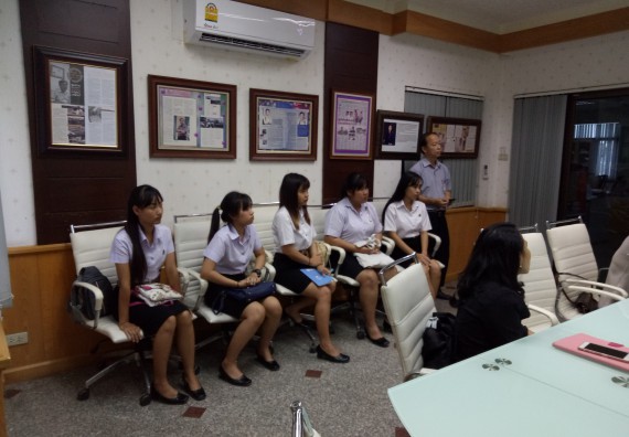 ภาพกิจกรรม โปรแกรมวิชาชีววิทยา	จัดโครงการพัฒนาบัณฑิตทางชีววิทยาที่ตอบสนองอุตสาหกรรมกับบริษัท ไมโครอินโนเวต จำกัด