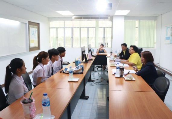 ภาพกิจกรรม หลักสูตรวิทยาการคอมพิวเตอร์ จัดตรวจประเมินคุณภาพภายใน ระดับหลักสูตรเทคโนโลยีสารสนเทศ ประจำปีการศึกษา 2561