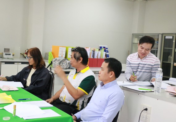 ภาพกิจกรรม หลักสูตรวิทยาศาสตร์และเทคโนโลยีการอาหาร จัดตรวจประเมินคุณภาพภายใน ระดับหลักสูตรวิทยาศาสตร์และเทคโนโลยีการอาหาร ประจำปีการศึกษา 2561