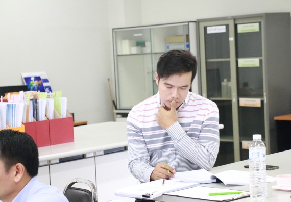 ภาพกิจกรรม หลักสูตรวิทยาศาสตร์และเทคโนโลยีการอาหาร จัดตรวจประเมินคุณภาพภายใน ระดับหลักสูตรวิทยาศาสตร์และเทคโนโลยีการอาหาร ประจำปีการศึกษา 2561