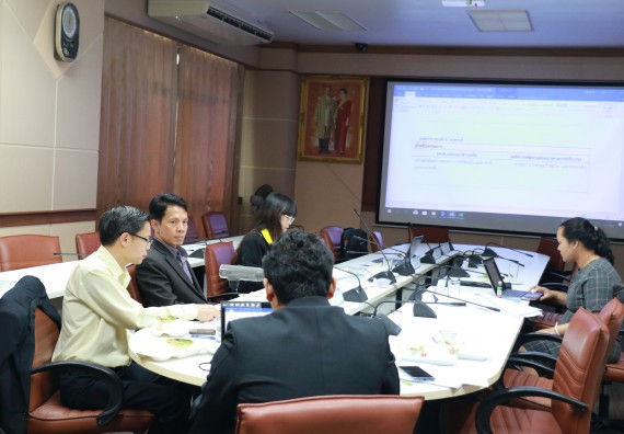 ภาพกิจกรรม หลักสูตรคณิตศาสตร์ จัดตรวจประเมินคุณภาพภายใน ระดับหลักสูตรคณิตศาสตร์ ประจำปีการศึกษา 2561