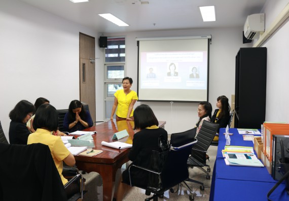 ภาพกิจกรรม หลักสูตรสาธารณสุขศาสตร์ จัดตรวจประเมินคุณภาพภายใน ระดับหลักสูตรสาธารณสุขศาสตร์ ประจำปีการศึกษา 2561