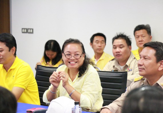 ภาพกิจกรรม คณะวิทยาศาสตร์และเทคโนโลยี จัดต้อนรับคณะผู้ตรวจราชการจากกระทรวจการคลัง