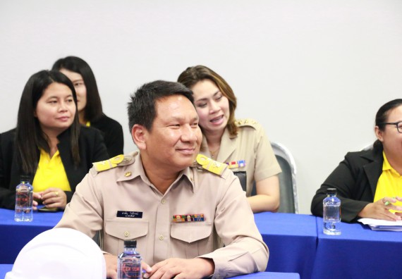 ภาพกิจกรรม คณะวิทยาศาสตร์และเทคโนโลยี จัดต้อนรับคณะผู้ตรวจราชการจากกระทรวจการคลัง