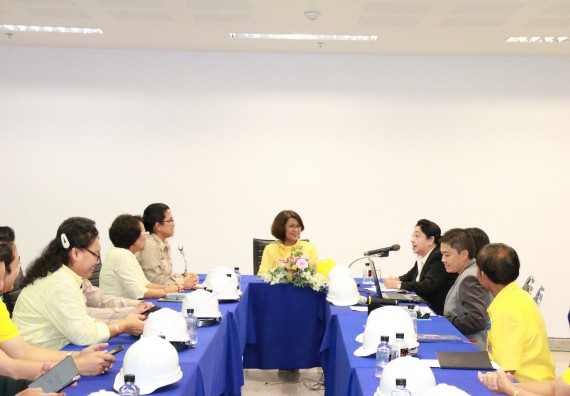 ภาพกิจกรรม คณะวิทยาศาสตร์และเทคโนโลยี จัดต้อนรับคณะผู้ตรวจราชการจากกระทรวจการคลัง