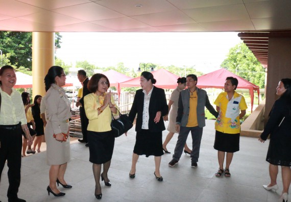 ภาพกิจกรรม คณะวิทยาศาสตร์และเทคโนโลยี จัดต้อนรับคณะผู้ตรวจราชการจากกระทรวจการคลัง