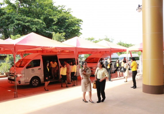 ภาพกิจกรรม คณะวิทยาศาสตร์และเทคโนโลยี จัดต้อนรับคณะผู้ตรวจราชการจากกระทรวจการคลัง