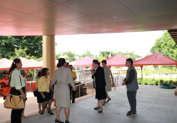 ภาพกิจกรรม คณะวิทยาศาสตร์และเทคโนโลยี จัดต้อนรับคณะผู้ตรวจราชการจากกระทรวจการคลัง