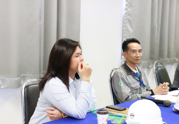 ภาพกิจกรรม คณะวิทยาศาสตร์และเทคโนโลยี จัดต้อนรับคณะผู้ตรวจราชการจากกระทรวจการคลัง